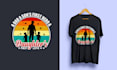 create happy fathers day t shirt design within 24 hours