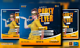 create professional instagram ,facebook party flyer design