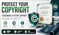handle copyright and IP registration