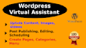 upload content, blog and article posting as wordpress virtual assistant