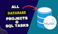 design database projects and do any sql task