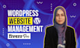 be your wordpress manager for maintenance, security, and website