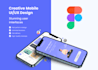 create stunning mobile app design UI UX with figma