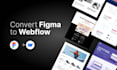 convert your figma files into webflow