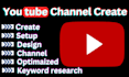 create setup optimize and design youtube channel