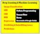 do deep learning and machine learning python task