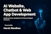 develop ai website ai chatbot and ai web application