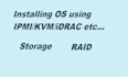 install os on your dedicated or vps server