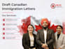 help you draft canadian immigration letters