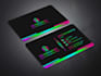 design a unique, luxury professional business card with a qr code
