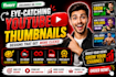 design professional youtube thumbnails that boost views