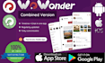 install wowonder social android IOS app and fixed bugs