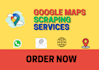 extract leads from google map with emails and phone