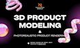 do 3d product modeling and rendering for amazon, ar and 3d web
