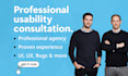 provide professional usability testing consultation