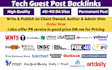publish tech guest post, dofollow backlinks on techbullion