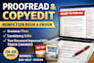 proofread and copyedit your nonfiction book or ebook with track changes