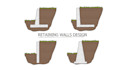design retaining wall basement wall and gabion wall design