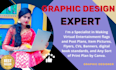be your experienced graphic designer