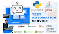 develop test full stack test automation framework using selenium python java