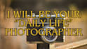 be your street photographer