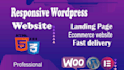 develop wordpress website design create redesign ecommerce woocommerce site blog