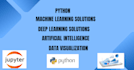 develop ai data science website application dashboard using python