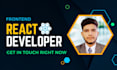 be your frontend react developer and build react js websites