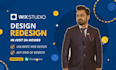 design wix website redesign develop wix website wix studio