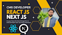 be the next js, react js,  bug fixer, and cms developer