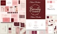 create a minimalist beauty brand identity with logo and branding kit
