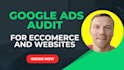 audit  google ads for ecommerce and websites