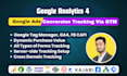 setup google ads conversion tracking, ga4 ecommerce tracking, analytics 4 by GTM