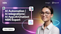 be your ai automation, ai integrations, ai app, ai chatbot, n8n expert