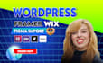 build wordpress elementor website, woocommerce store, framer landing page