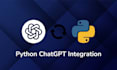 develop a python script with chatgpt integration