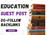 do guest post in 50 da education blog