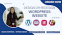 develop business websites with elementor wordpress