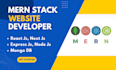 be mern stack website developer using reactjs nodejs