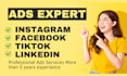do tiktok, linkedin, instagram, facebook ads campaigns