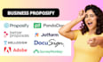 design proposify proposal template pandadoc better proposal jotform docusign