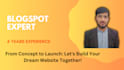 create and design blogspot website on blogger
