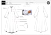 modest wear design, illustration and fashion tech pack