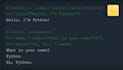 write a python 2 python 3 script