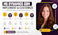 implement and customize ms dynamics CRM in german and english
