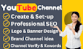 create and setup youtube channel with seo