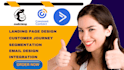make mailchimp newsletter, constant contact  ghl landing page salesfunnel expert