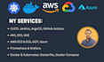 do docker, kubernetes, aws, gcp, and devops engineer work