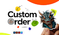 make a custom banner, sticker, label, and print artwork