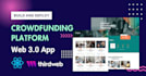 build deploy a web3 blockchain crowdfunding platform